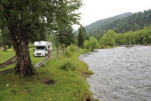 Стоянка в 5 км от пос. Артыбаш